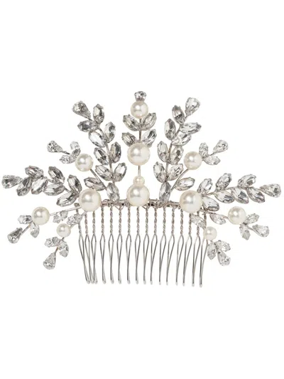 Jennifer Behr Delilah Crystal-embellished Comb In 银色