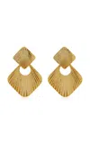 Jennifer Behr Demetra Gold-tone Earrings