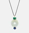 Jennifer Behr Devon Embellished Necklace In Multi