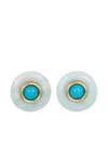 Jennifer Behr Devon Amazonite Earrings In Blue