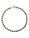 Jennifer Behr Dhara Beaded Necklace In Black