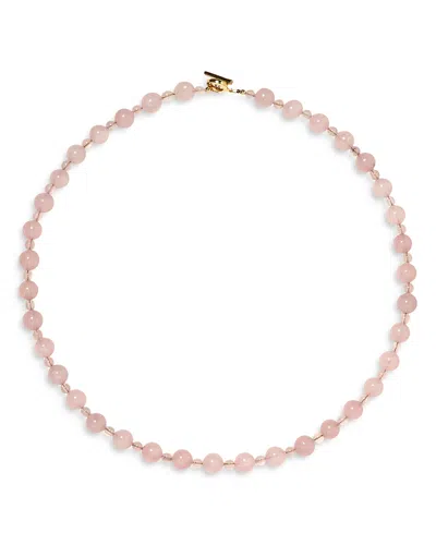 Jennifer Behr Dhara Necklace, 18 In Pink