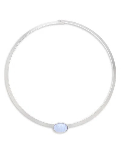 Jennifer Behr Elaine Collar Necklace In Silver