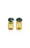 Jennifer Behr Elin Earrings In Yellow
