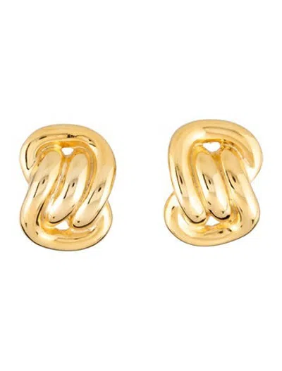 Pre-owned Jennifer Behr Ellis Stud Drop Earrings In Multicolor
