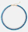 Jennifer Behr Ersa Beaded Necklace In Blue