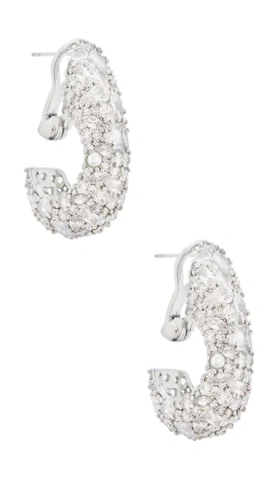 Jennifer Behr Etta Earrings In Transparent