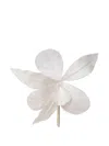 Jennifer Behr Floral-motif Hair Pin In White