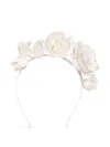 Jennifer Behr Floral-motif Headband In White