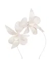 Jennifer Behr Floral-motif Headband In White