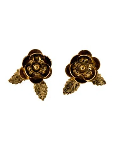 Pre-owned Jennifer Behr Flower Drop Earrings In Multi