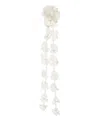 Jennifer Behr Flower-drop Hair Pin In White
