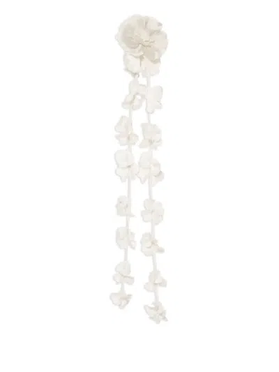 Jennifer Behr Flower-drop Hair Pin In White