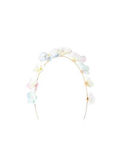 Jennifer Behr Flower Headband In Multi