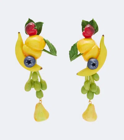 Jennifer Behr Fruita Drop Earrings In Multi