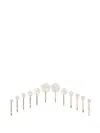 Jennifer Behr Geneva Bobby Pin Set In White