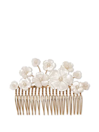 Jennifer Behr Geneva Embellished Comb In Gold