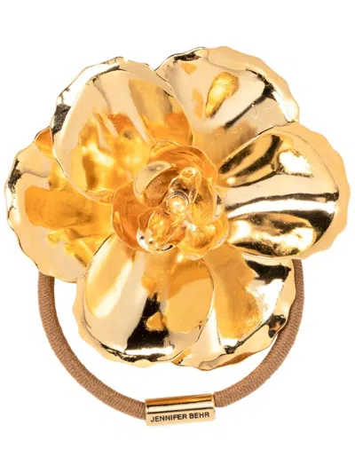 Jennifer Behr Gladiolus Ponywrap In Gold