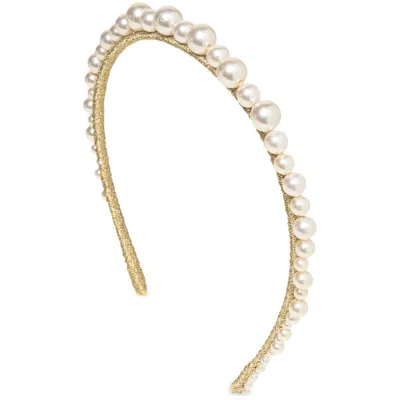 Jennifer Behr Gold  White Beauty