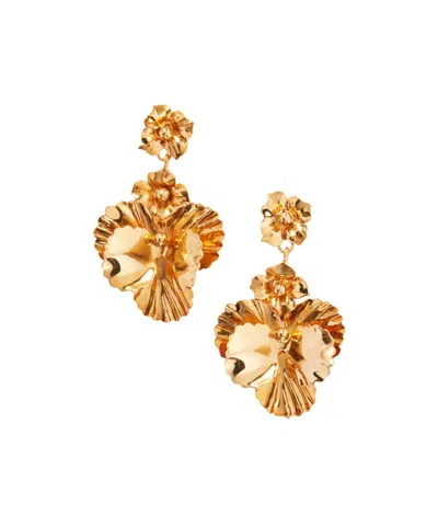 Jennifer Behr Samara Gold-plated Earrings