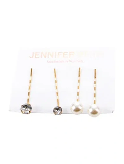 Pre-owned Jennifer Behr Gold-tone Hair Clips