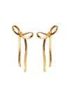 Jennifer Behr Gretta Bow Drop Earrings In Gold