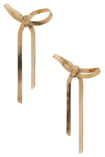 Jennifer Behr Gretta Earrings In Gold