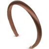 Jennifer Behr Tiana Silk Headband In Brown