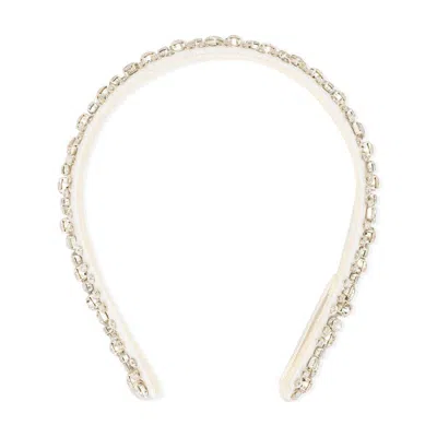Jennifer Behr Crystal Embellished Headband In Multicolor