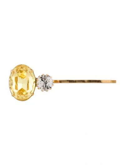 Pre-owned Jennifer Behr Hair Accessory In Gold