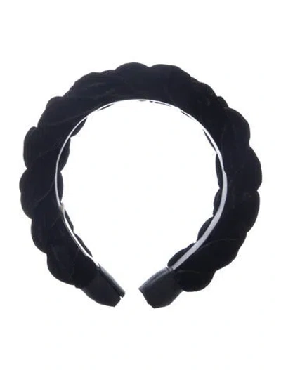Pre-owned Jennifer Behr Hair Accessory Headband In Black