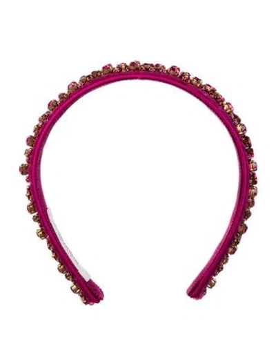 Pre-owned Jennifer Behr Hair Headband In Pink