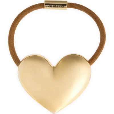 Jennifer Behr Hart Ponywrap In Gold