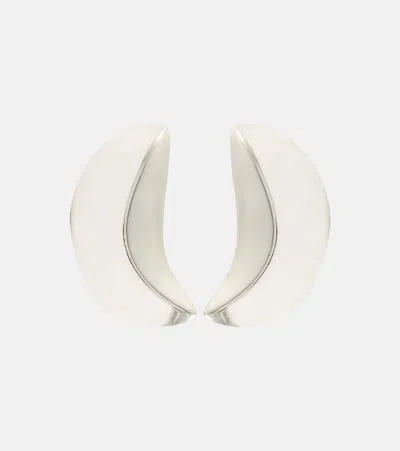 Jennifer Behr Hartigan Moon Earrings In Metallic