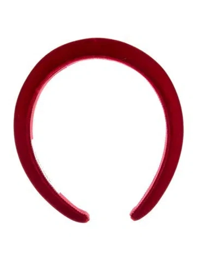 Pre-owned Jennifer Behr Head Band In Red