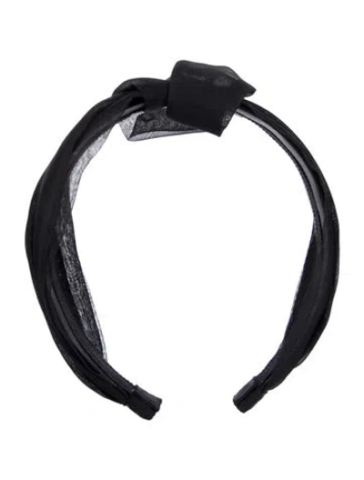 Pre-owned Jennifer Behr Headband Hair Accessory In Black