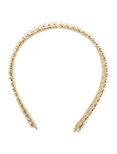 Pre-owned Jennifer Behr Headband  W/tags In Gold