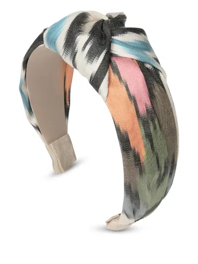 Jennifer Behr Ikat Samaya Haarreif In Weiss
