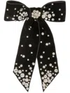 Jennifer Behr Isabelle Bow Barrette In Black
