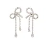 Jennifer Behr Rhodium-plated Crystal Mirabelle Earrings In Metallic