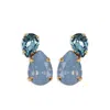 Jennifer Behr Blue Earrings In Blue