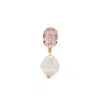 Jennifer Behr Gold  Pink Bracelets In Gold