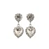 Jennifer Behr Haven Crystal Earrings In Metallic