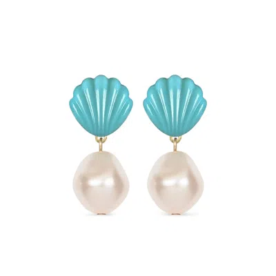 JENNIFER BEHR JEWELLERY BLUE, WHITE