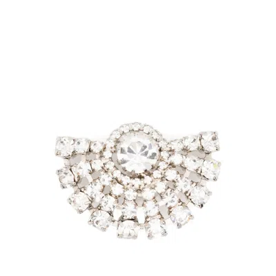 Jennifer Behr Crystal-embellished Earrings In Silver