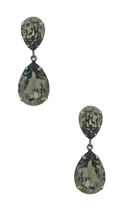 Jennifer Behr Judy Earrings In Gray