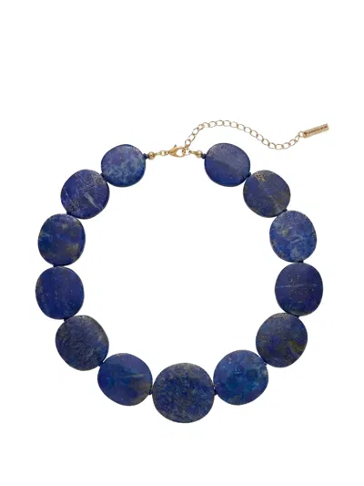 Jennifer Behr Julienne Lapis-lazuli Necklace In Blue