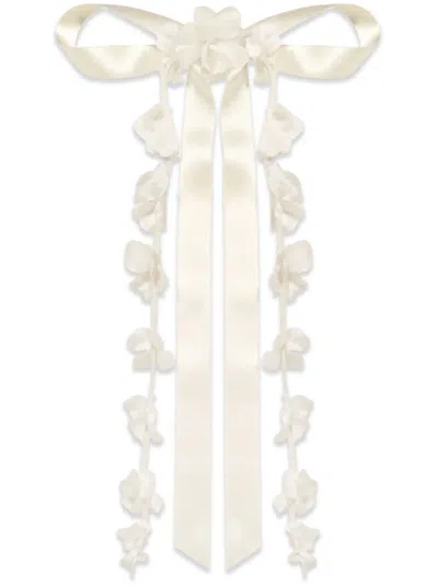 Jennifer Behr Juliet Bow Hair Pin In 中性色