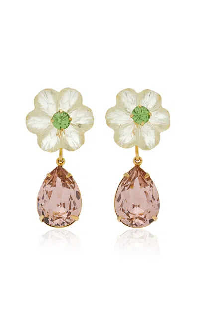 Jennifer Behr Juna Earrings In Pink
