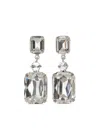 Jennifer Behr Justine Crystal-embellished Earrings In Silver